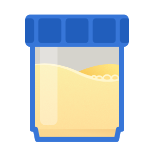 an icon of a urine test